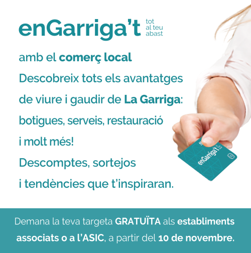 ENGARRIGA'T amb el Comerç Local